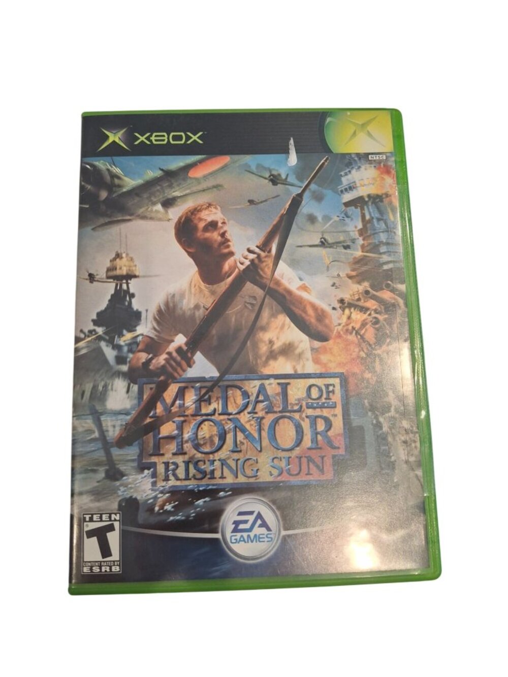 Medal of Honor Rising Sun Xbox 2003 CIB Manual WWII FPS EA Games